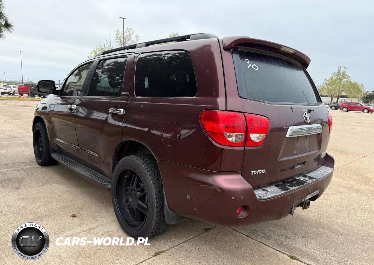 2008 Toyota Sequoia Limited VIN:5TDBY68A68S011143 - 3