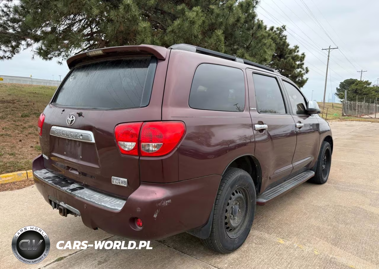2008 Toyota Sequoia Limited VIN:5TDBY68A68S011143 - 4