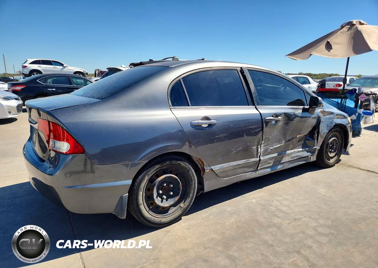 2010 Honda Civic Lx VIN:2HGFA1F58AH321198 - 3