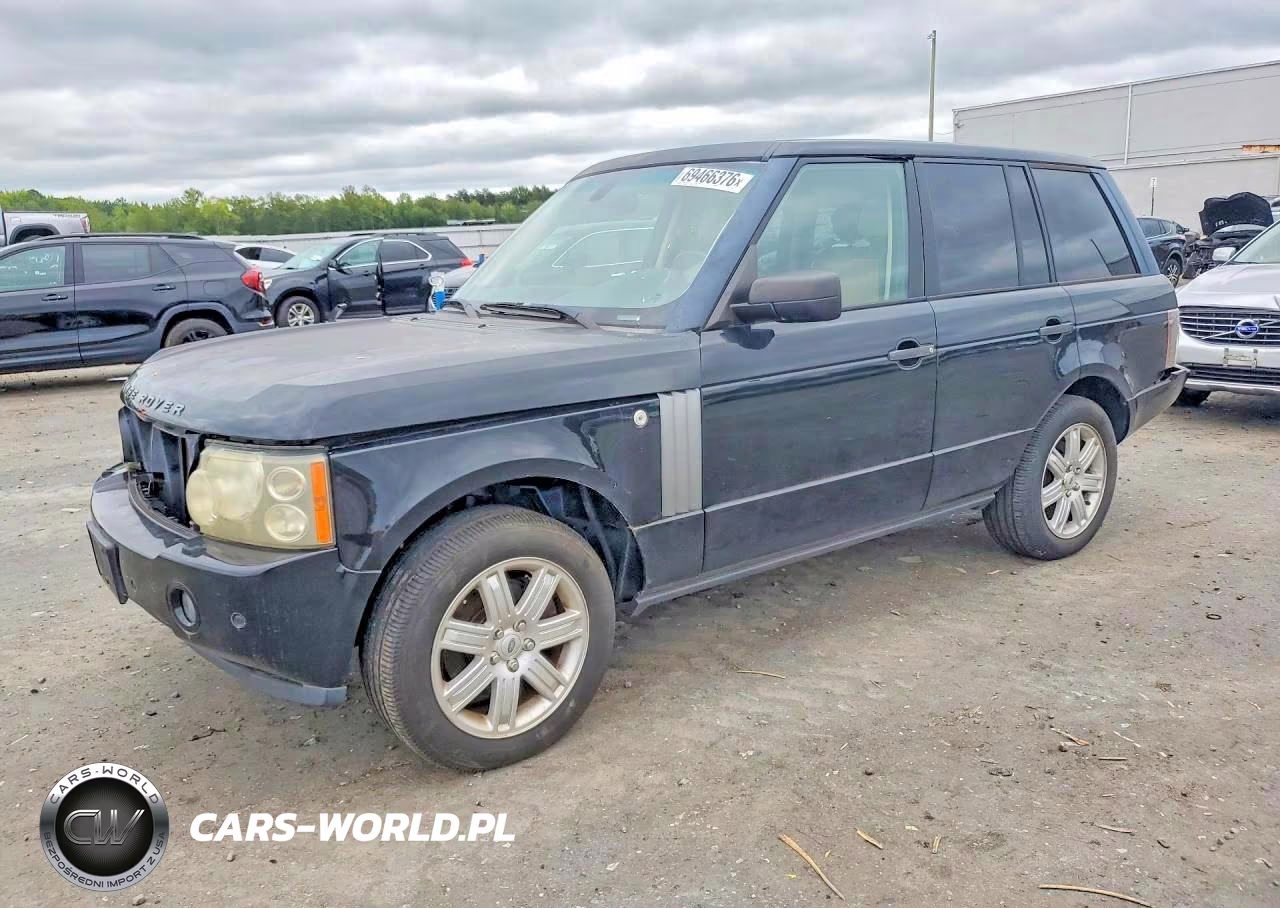 2008 Land Rover Range Rover Hse VIN:SALME154X8A272560 - 1