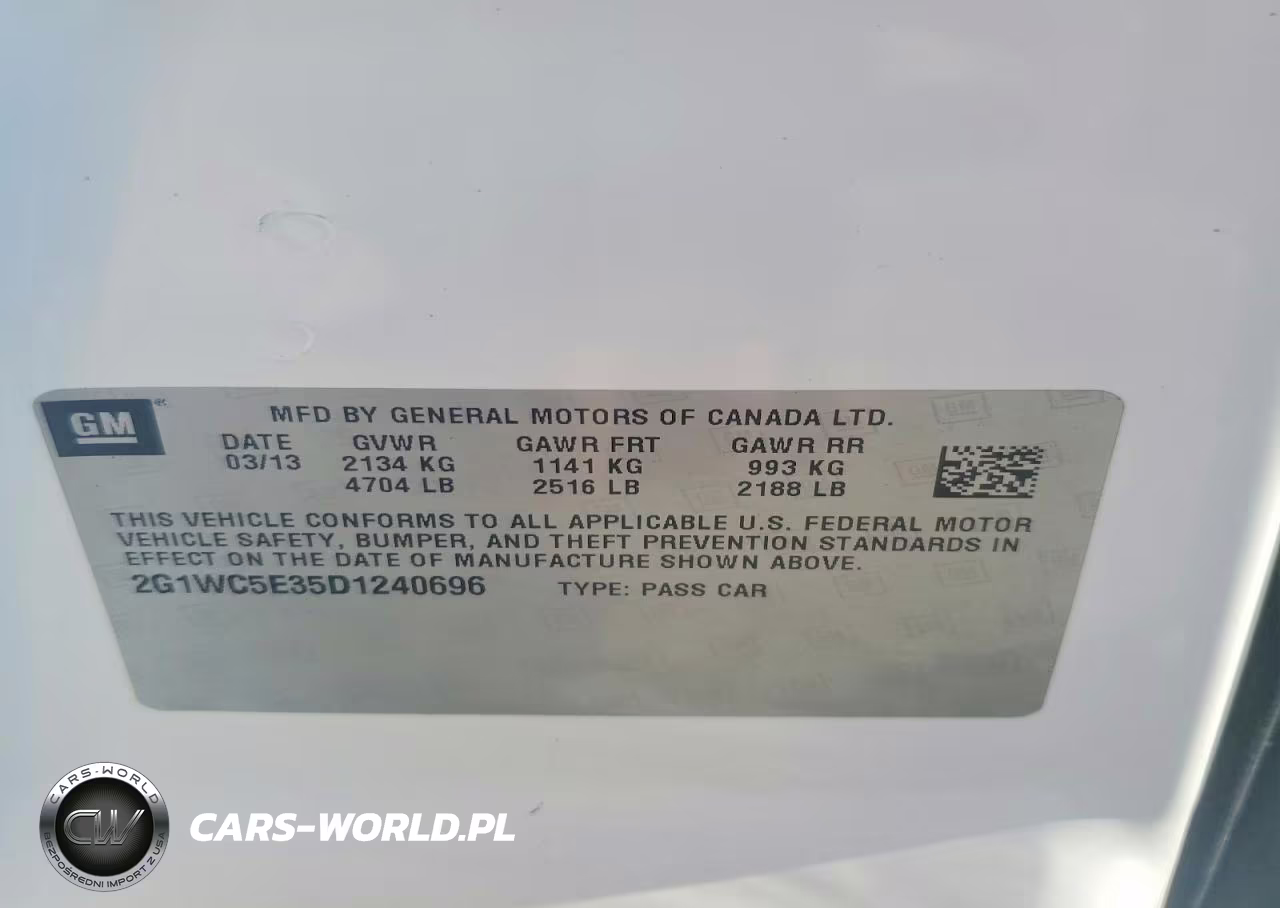 2013 Chevrolet Impala Ltz VIN:2G1WC5E35D1240696 - 12
