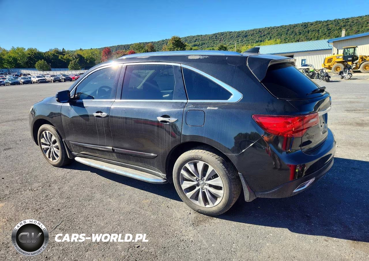 2016 Acura Mdx Technology VIN:5FRYD4H49GB042876 - 2
