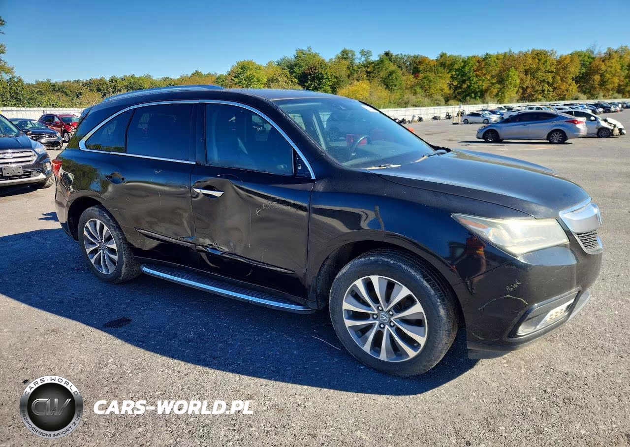2016 Acura Mdx Technology VIN:5FRYD4H49GB042876 - 4