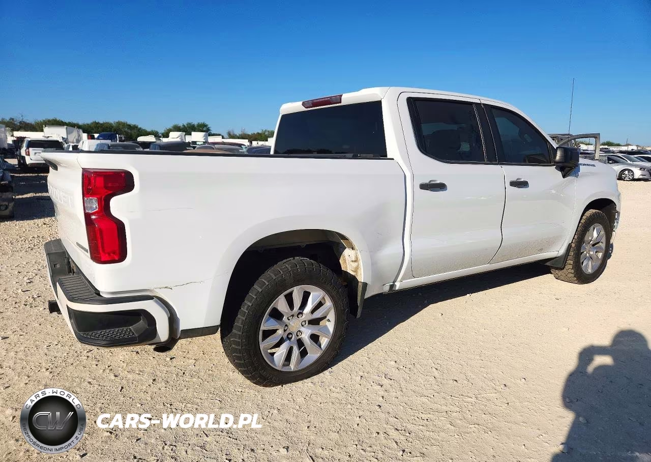 2022 Chevrolet Silverado Ltd C1500 Custom VIN:3GCPWBEK8NG107237 - 3