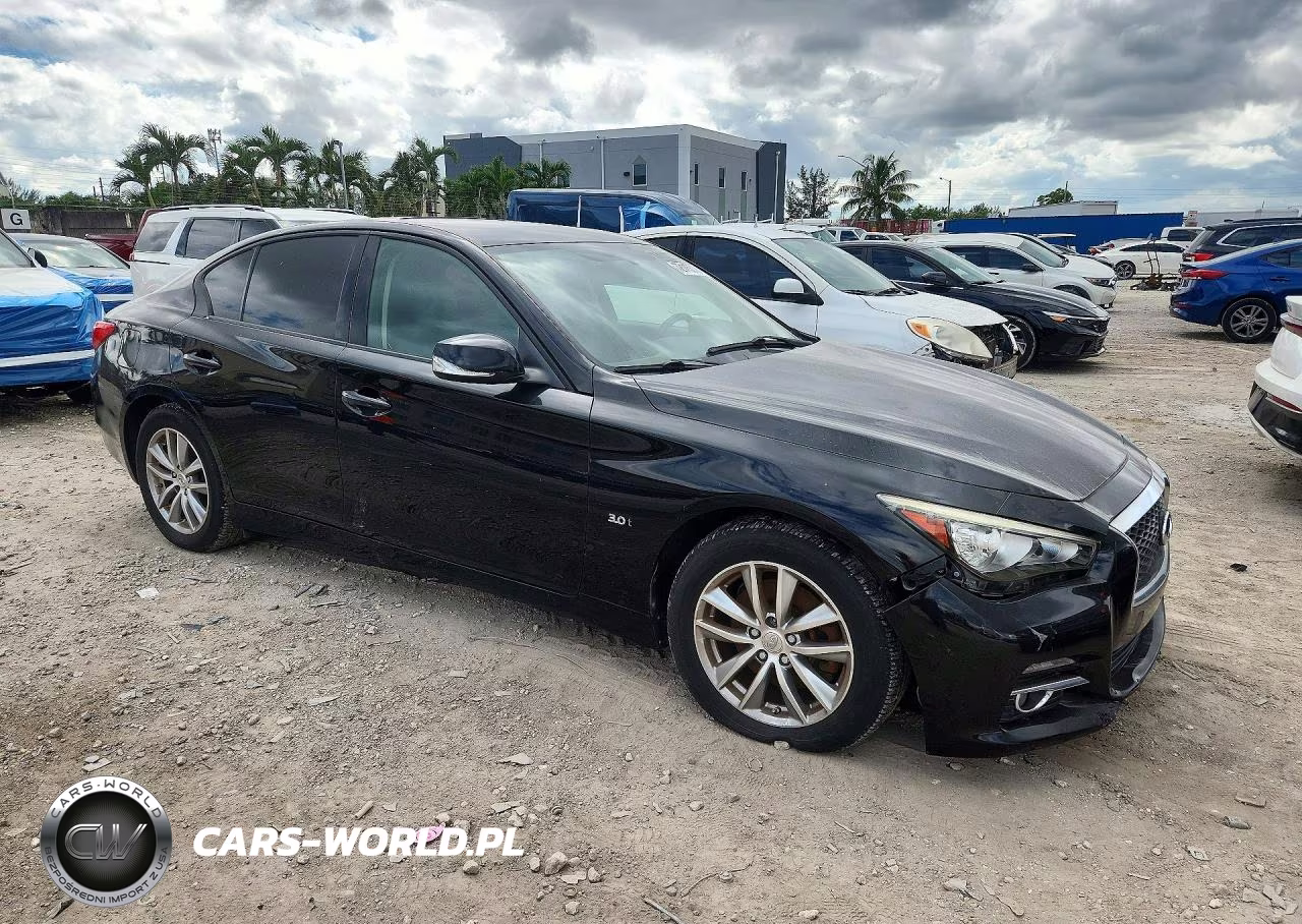 2017 Infiniti Q50 3.0T Premium VIN:JN1EV7AR8HMB35199 - 4