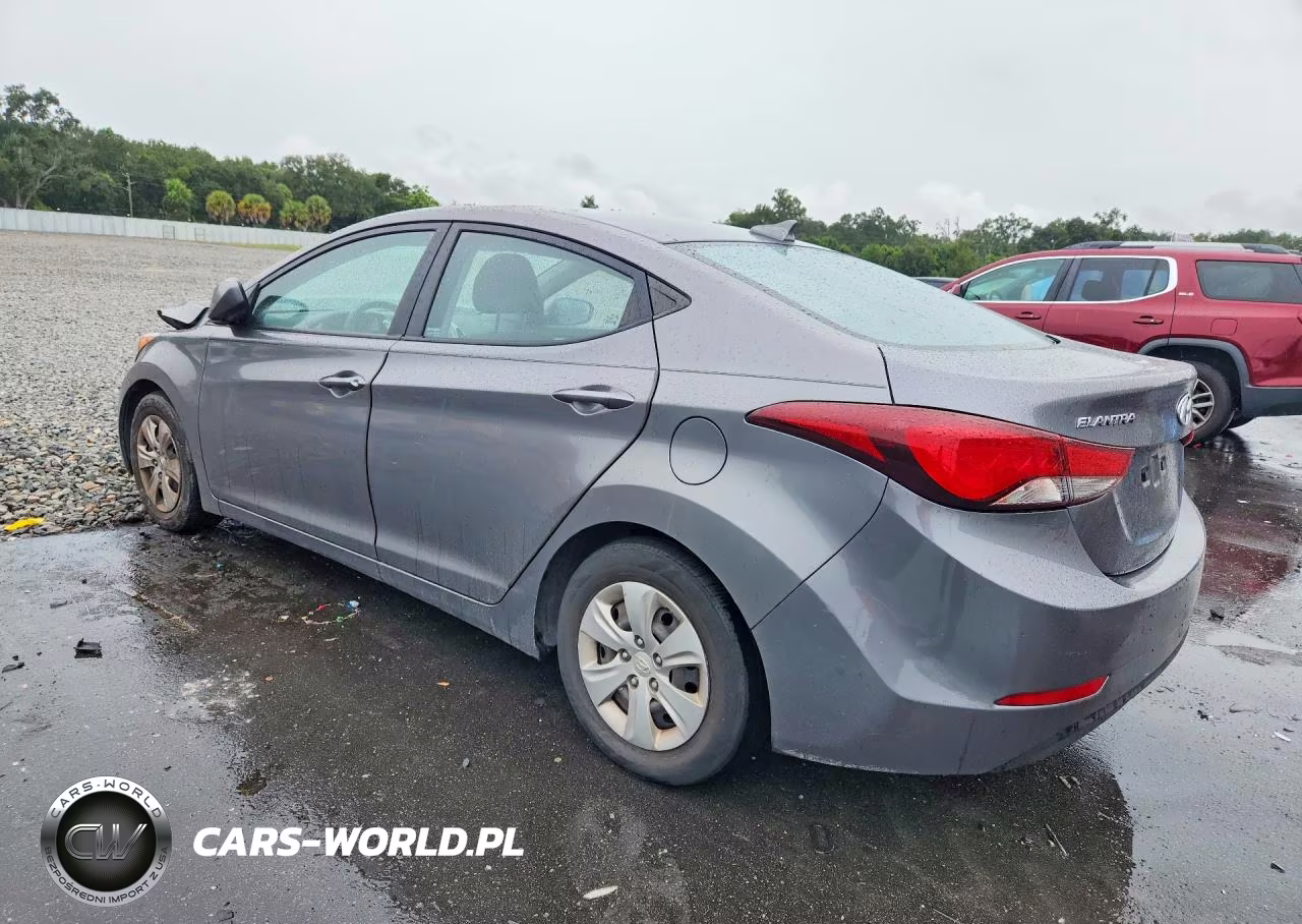 2016 Hyundai Elantra Se VIN:KMHDH4AE4GU645938 - 2