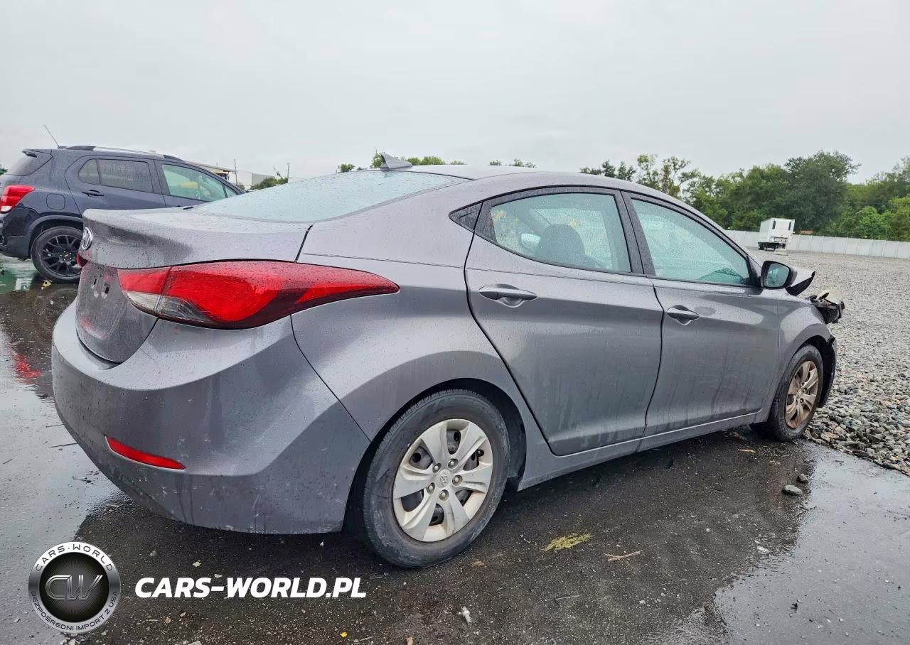 2016 Hyundai Elantra Se VIN:KMHDH4AE4GU645938 - 3