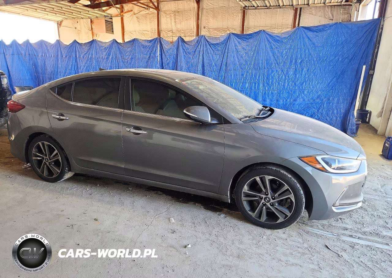 2017 Hyundai Elantra Limited VIN:KMHD84LF9HU210338 - 4
