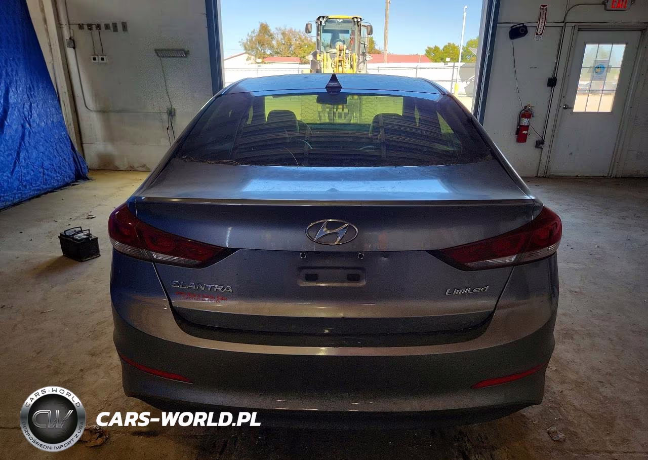 2017 Hyundai Elantra Limited VIN:KMHD84LF9HU210338 - 6