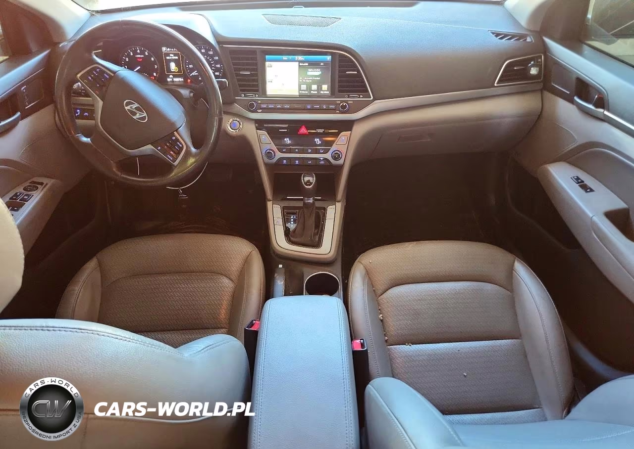 2017 Hyundai Elantra Limited VIN:KMHD84LF9HU210338 - 8