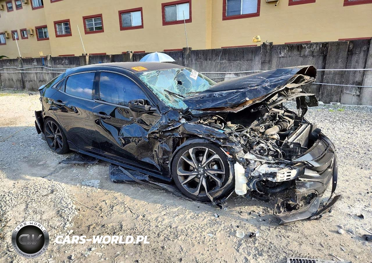 2018 Honda Civic Sport VIN:SHHFK7G47JU203040 - 4