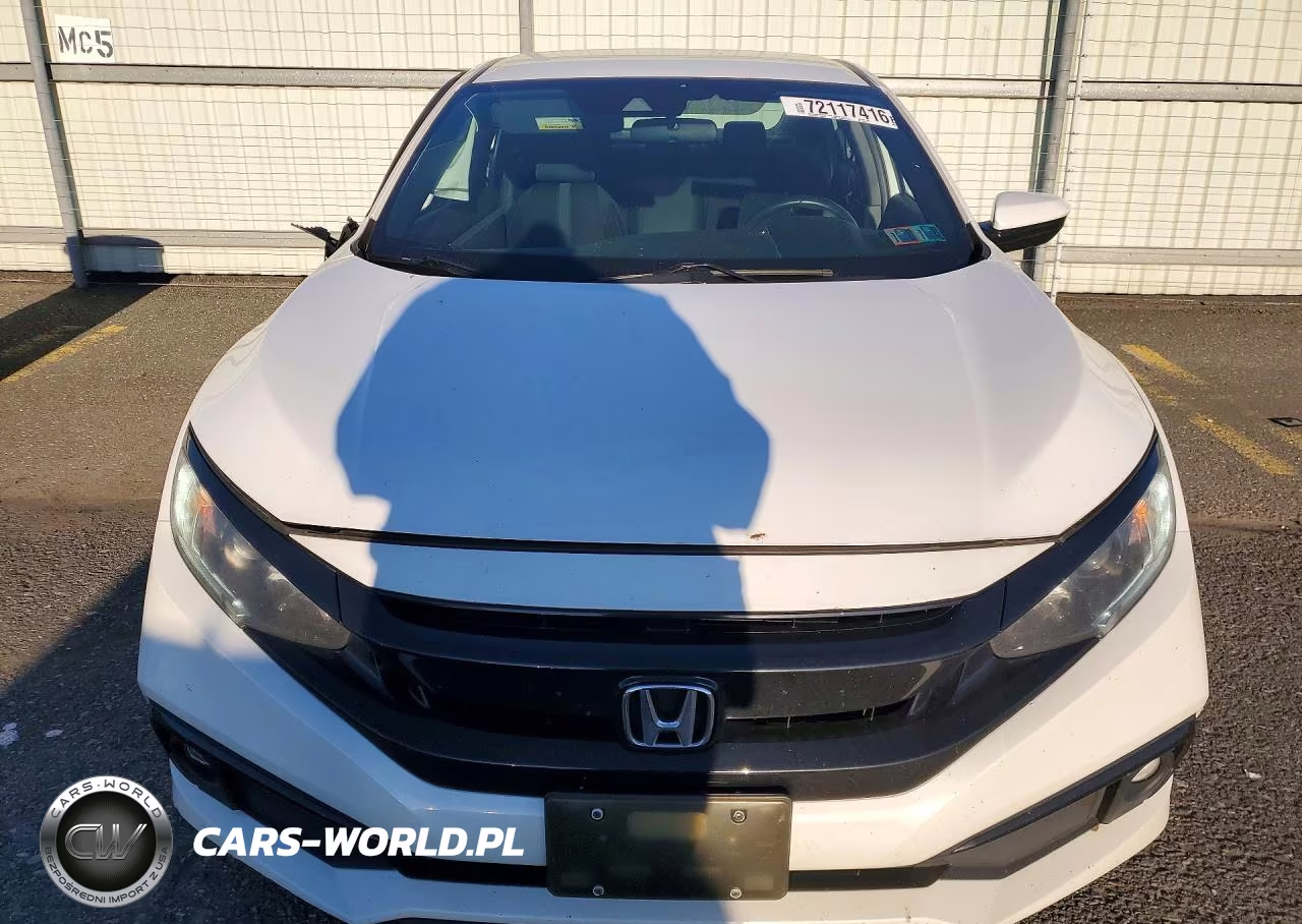 2019 Honda Civic Sport VIN:2HGFC2F81KH596973 - 5