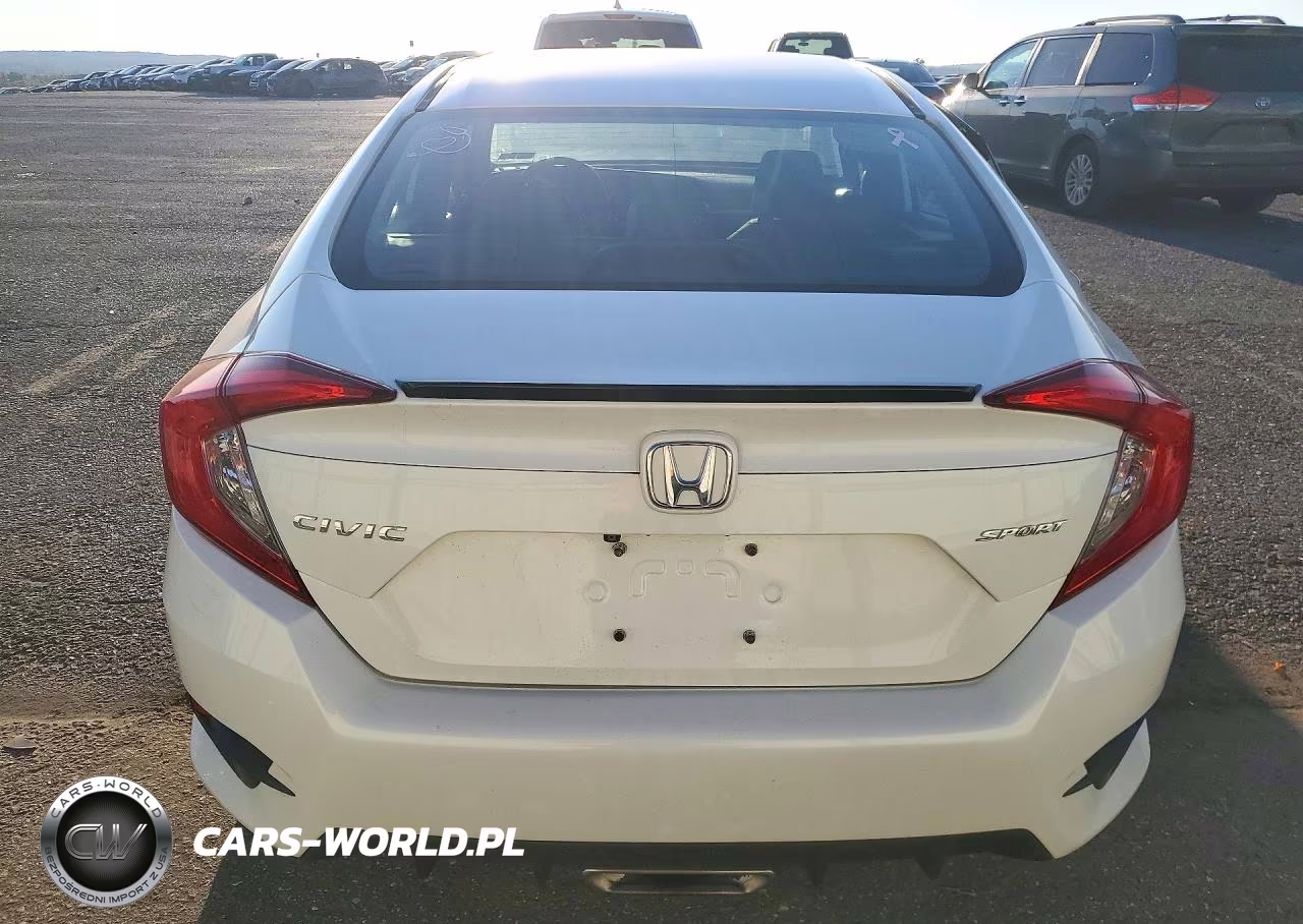 2019 Honda Civic Sport VIN:2HGFC2F81KH596973 - 6