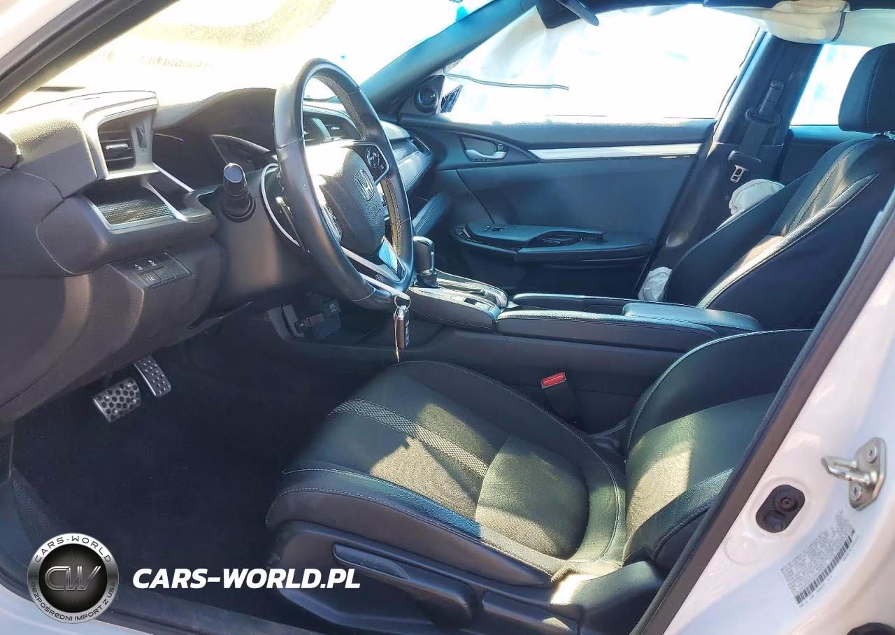 2019 Honda Civic Sport VIN:2HGFC2F81KH596973 - 7