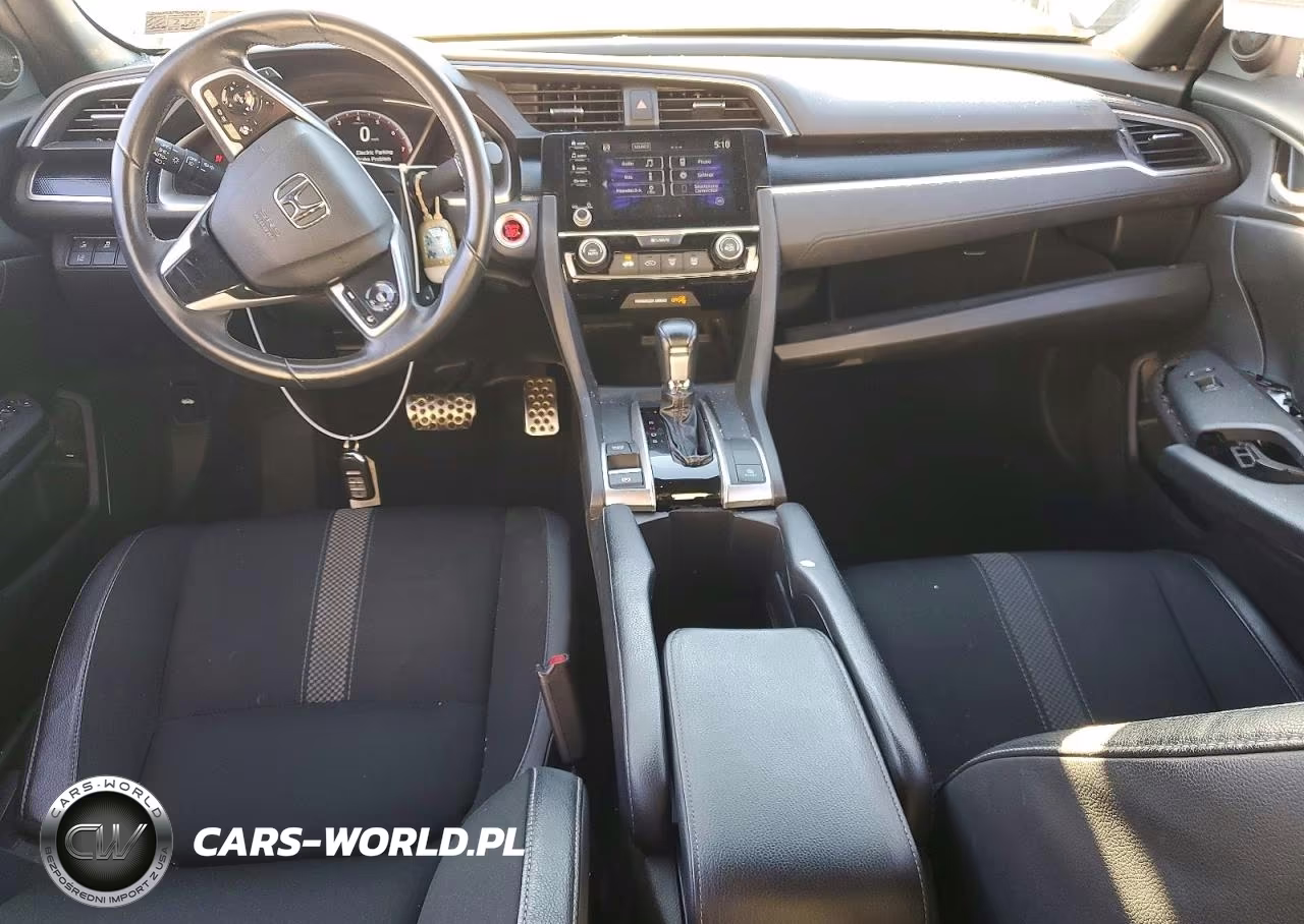 2019 Honda Civic Sport VIN:2HGFC2F81KH596973 - 8