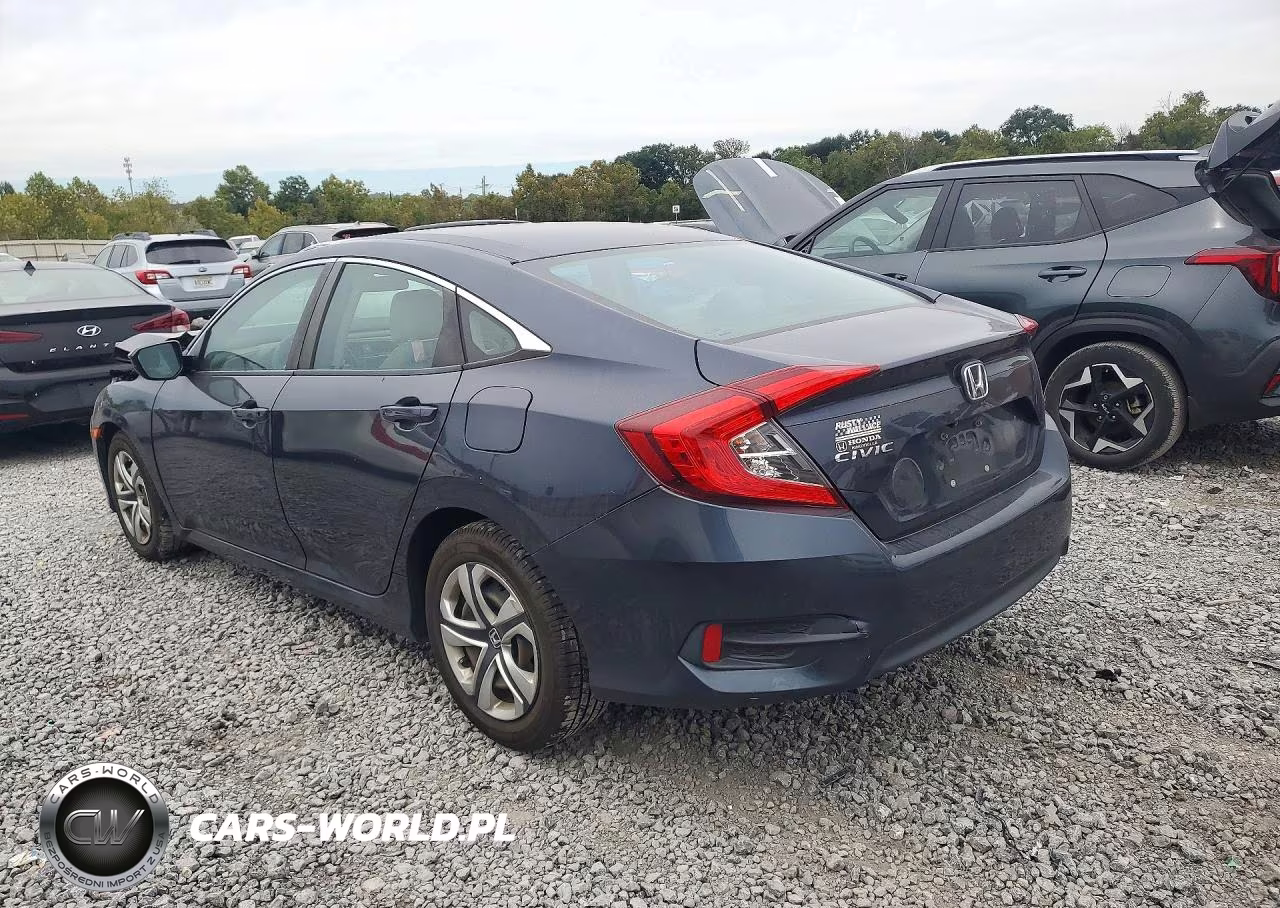 2016 Honda Civic Lx VIN:19XFC2F54GE061725 - 2
