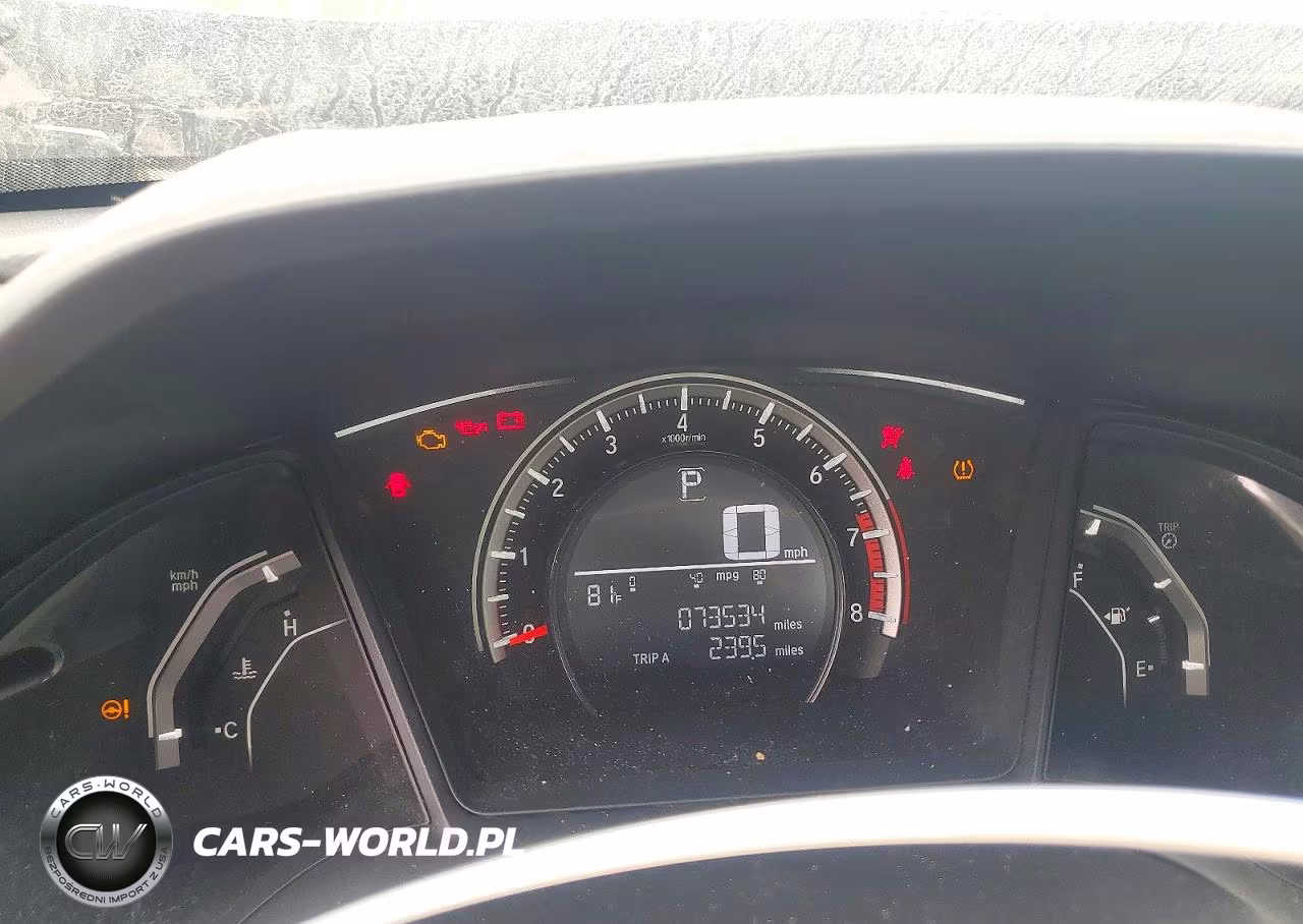 2016 Honda Civic Lx VIN:19XFC2F54GE061725 - 9