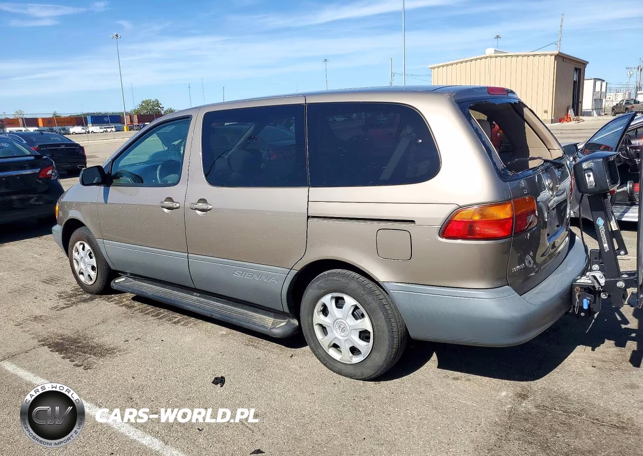 1999 Toyota Sienna Ce VIN:4T3ZF19C8XU137816 - 2