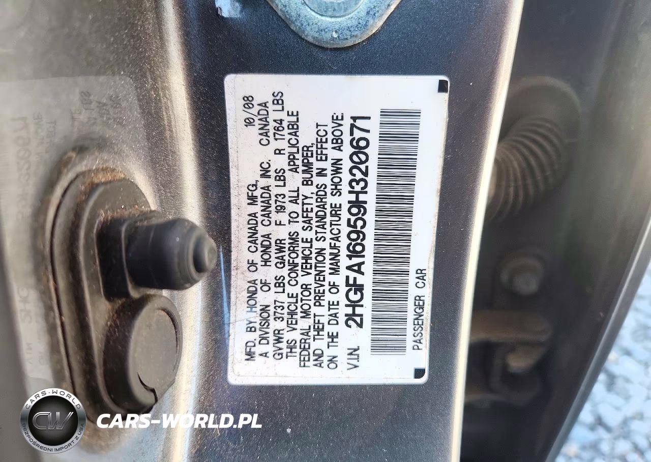 2009 Honda Civic Exl VIN:2HGFA16959H320671 - 12