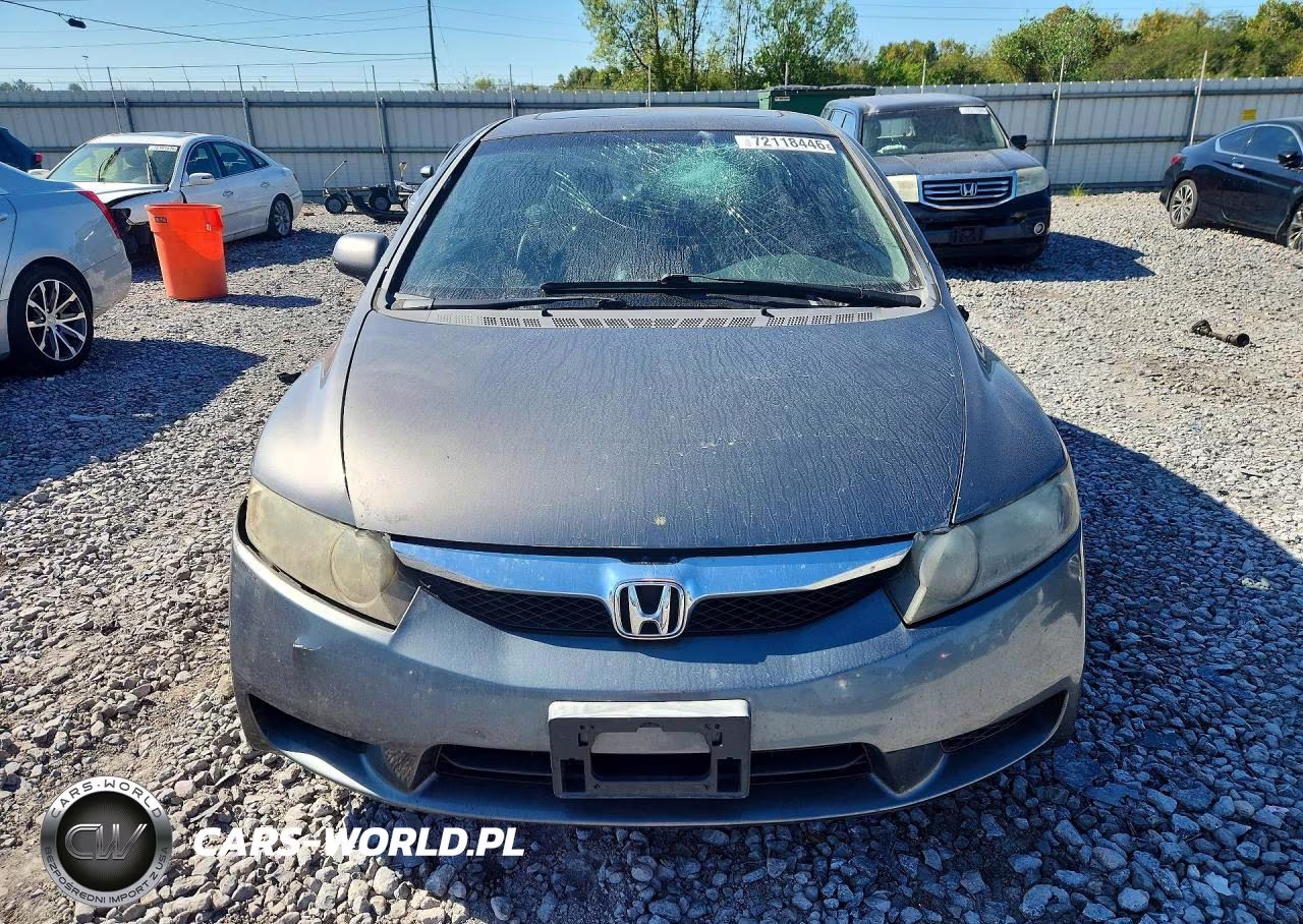 2009 Honda Civic Exl VIN:2HGFA16959H320671 - 5