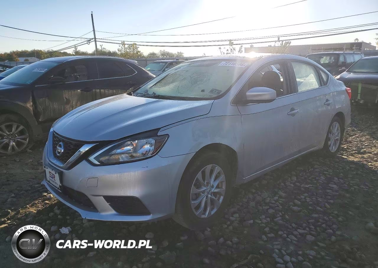 2019 Nissan Sentra Sv VIN:3N1AB7AP2KY241721 - 1