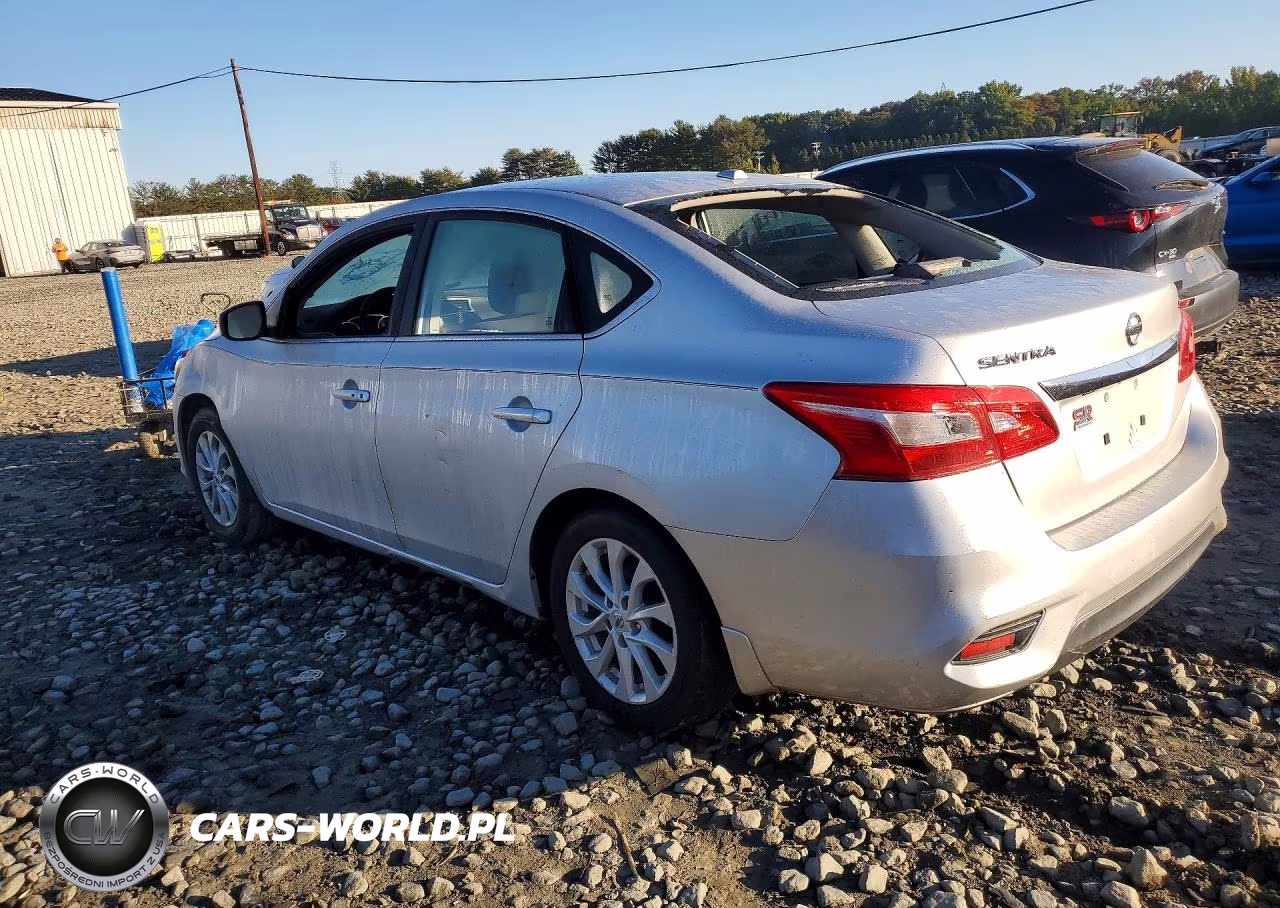 2019 Nissan Sentra Sv VIN:3N1AB7AP2KY241721 - 2