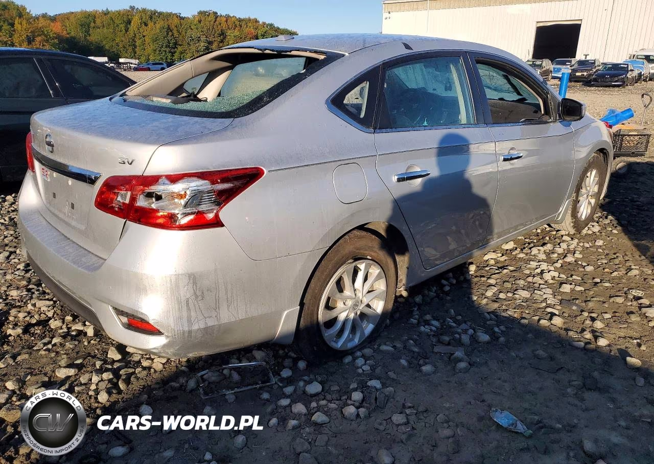 2019 Nissan Sentra Sv VIN:3N1AB7AP2KY241721 - 3