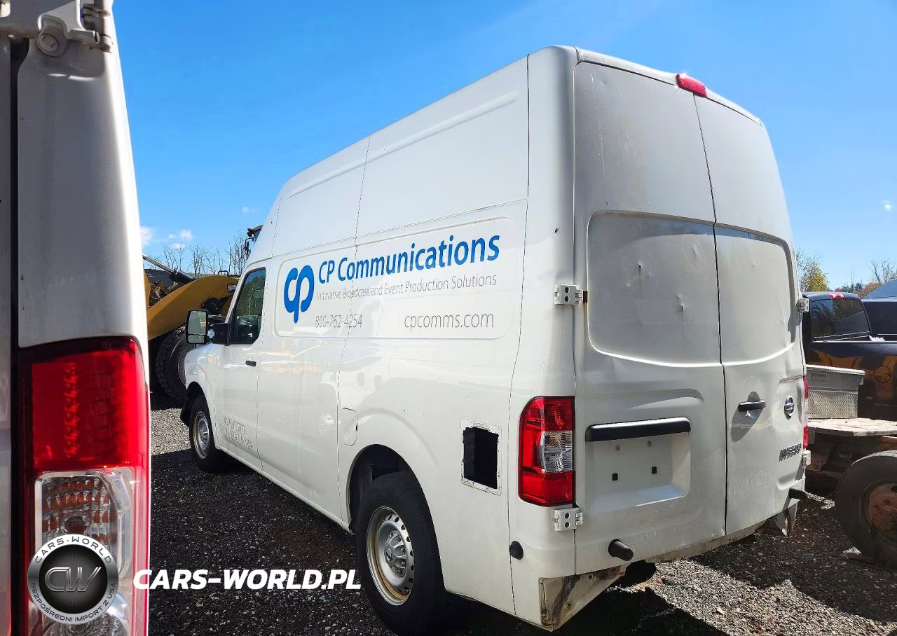 2019 Nissan Nv2500 High Roof Delivery Van VIN:1N6AF0LY4KN805426 - 2