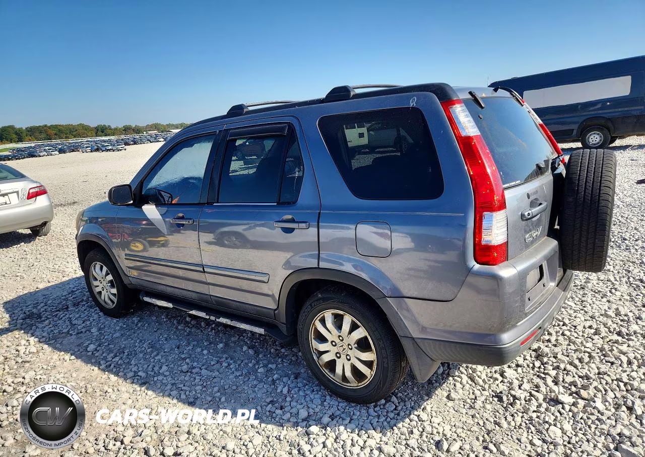 2006 Honda Cr-V Se VIN:SHSRD78966U419951 - 2