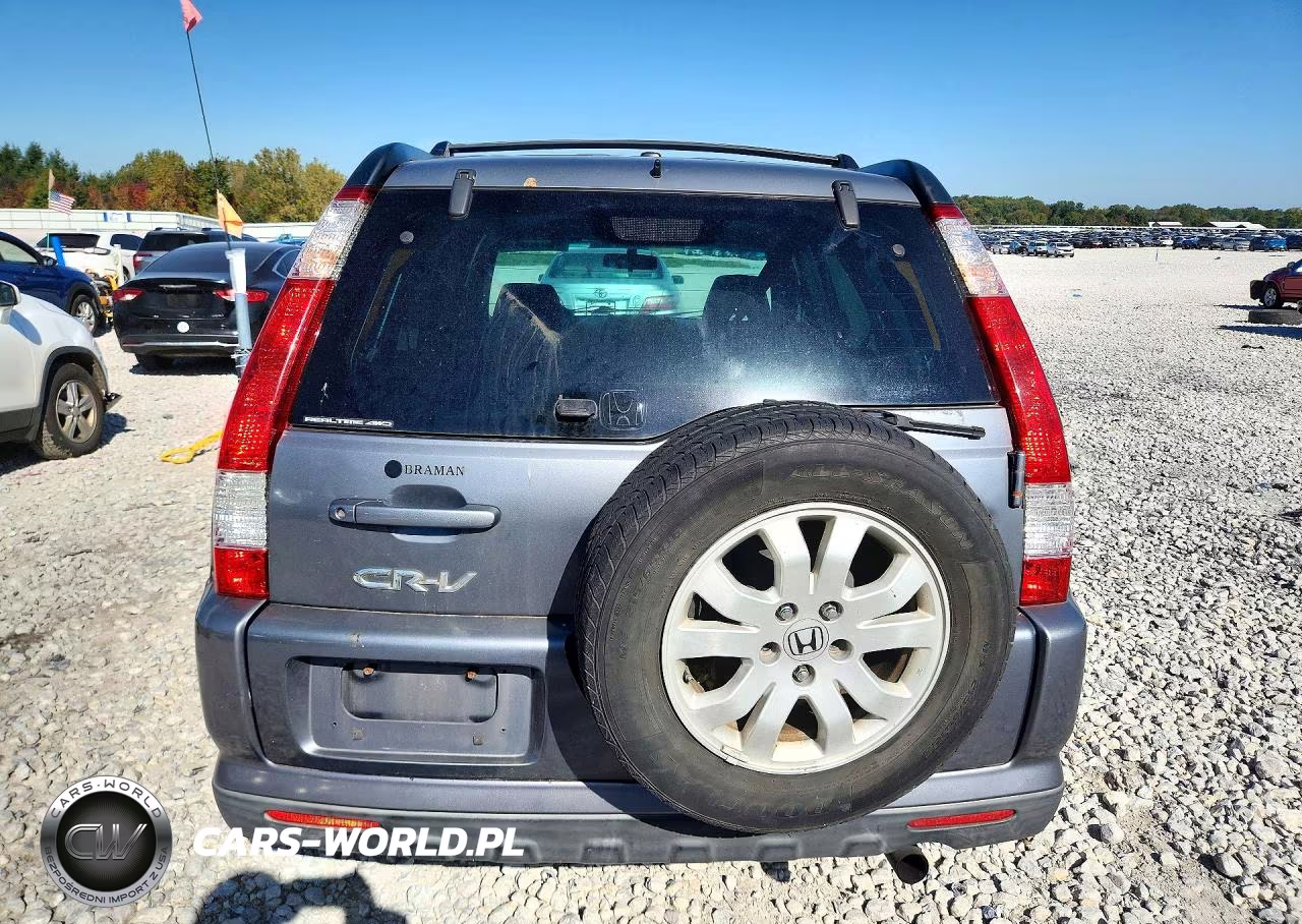 2006 Honda Cr-V Se VIN:SHSRD78966U419951 - 6