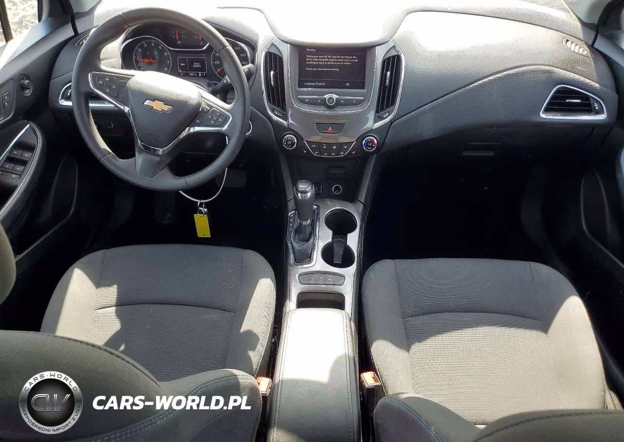 2019 Chevrolet Cruze Lt VIN:3G1BE6SM1KS555380 - 8