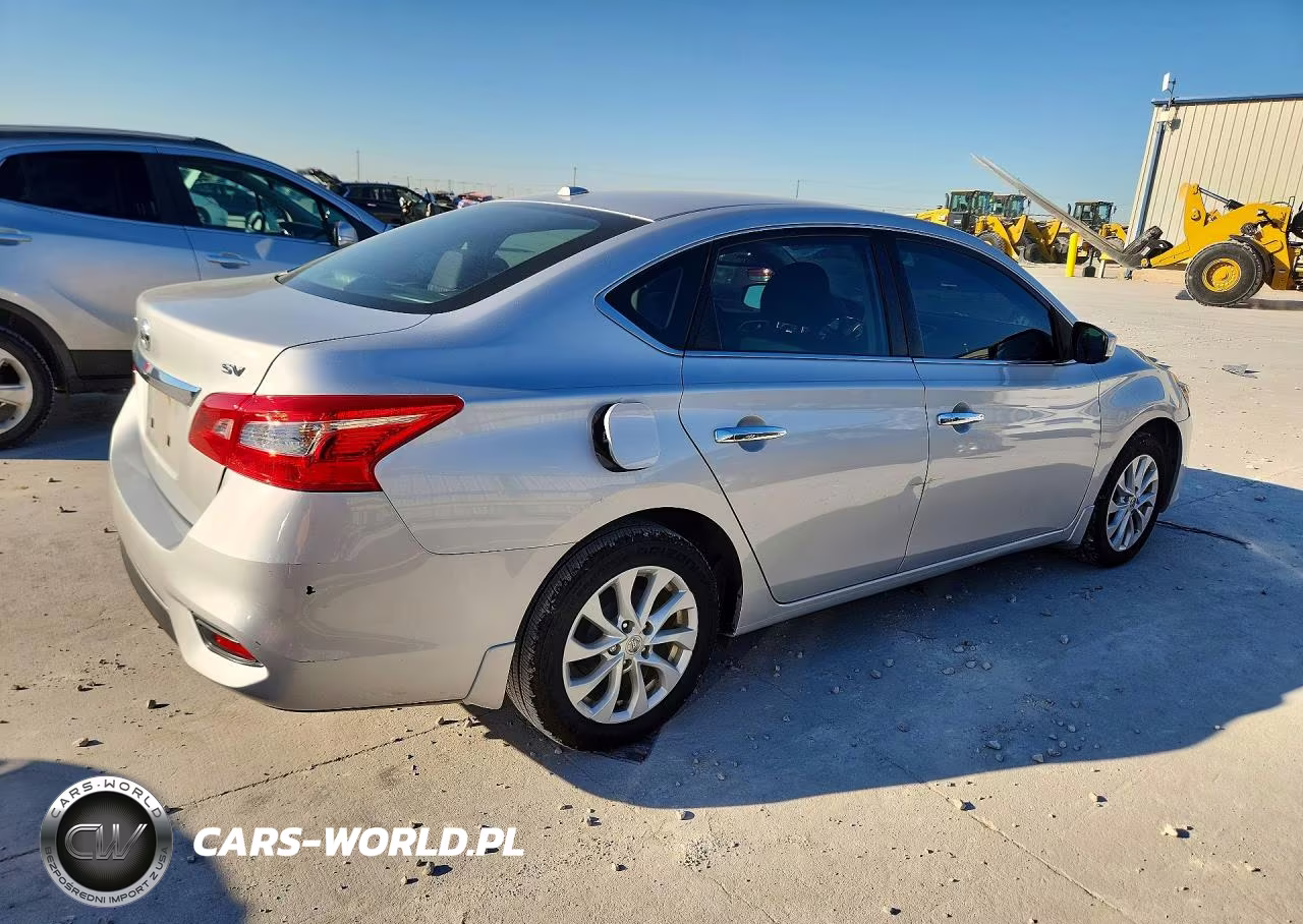 2018 Nissan Sentra Sv VIN:3N1AB7AP9JY300763 - 3