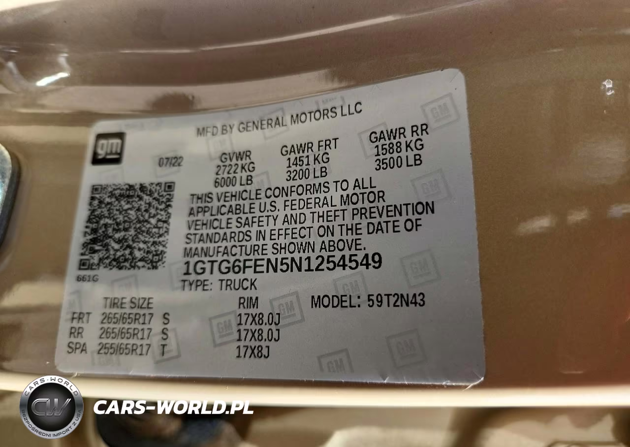2022 GMC Canyon At4 VIN:1GTG6FEN5N1254549 - 13