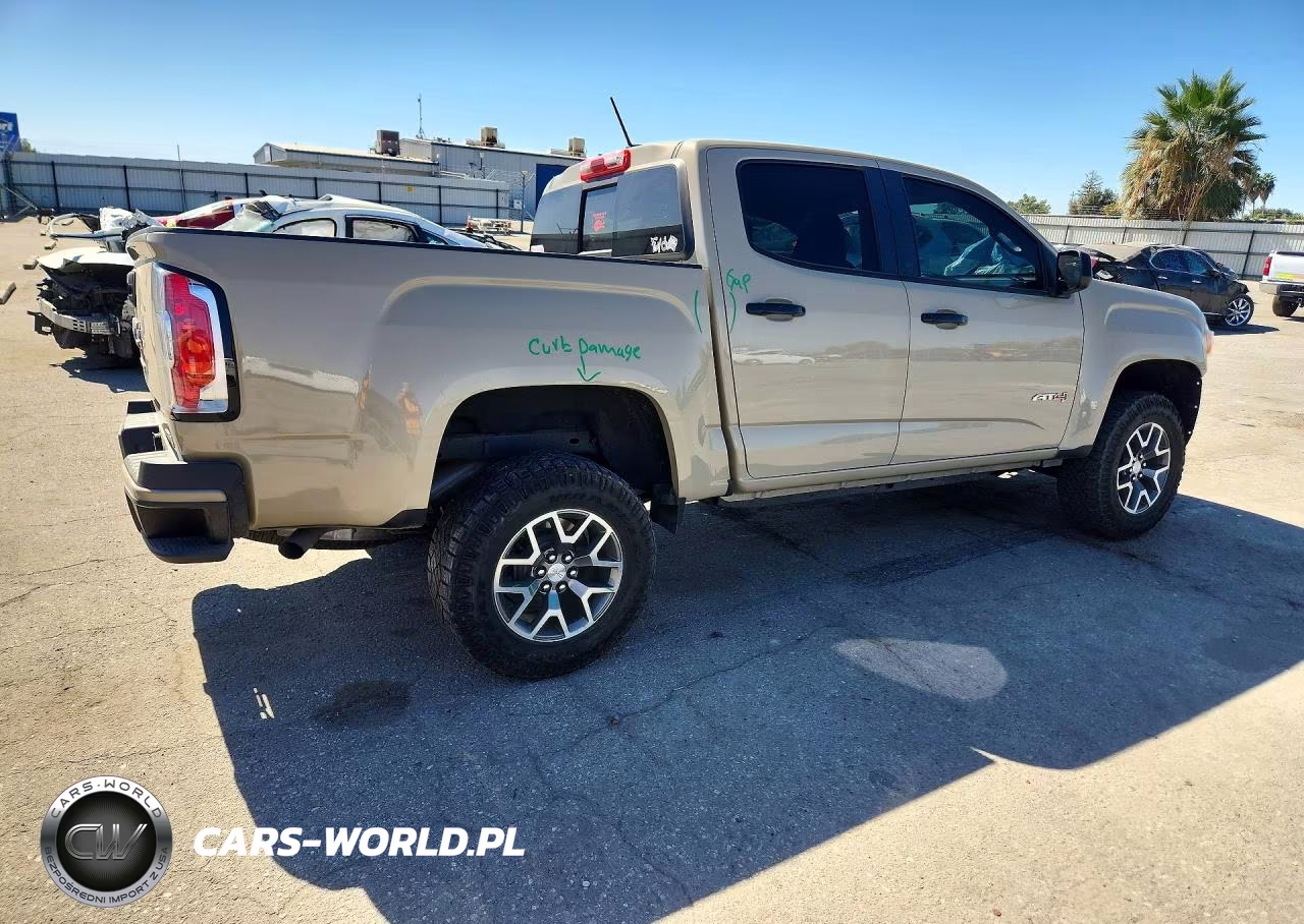 2022 GMC Canyon At4 VIN:1GTG6FEN5N1254549 - 3