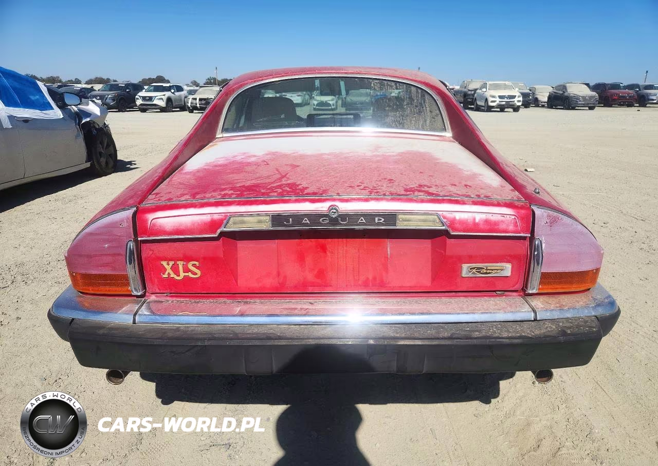 1989 Jaguar Xjs Rouge (Special Edition) VIN:SAJTA584XKC163806 - 6