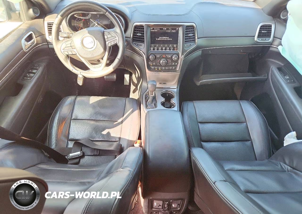 2018 Jeep Grand Cherokee Overland VIN:1C4RJECG7JC442641 - 8
