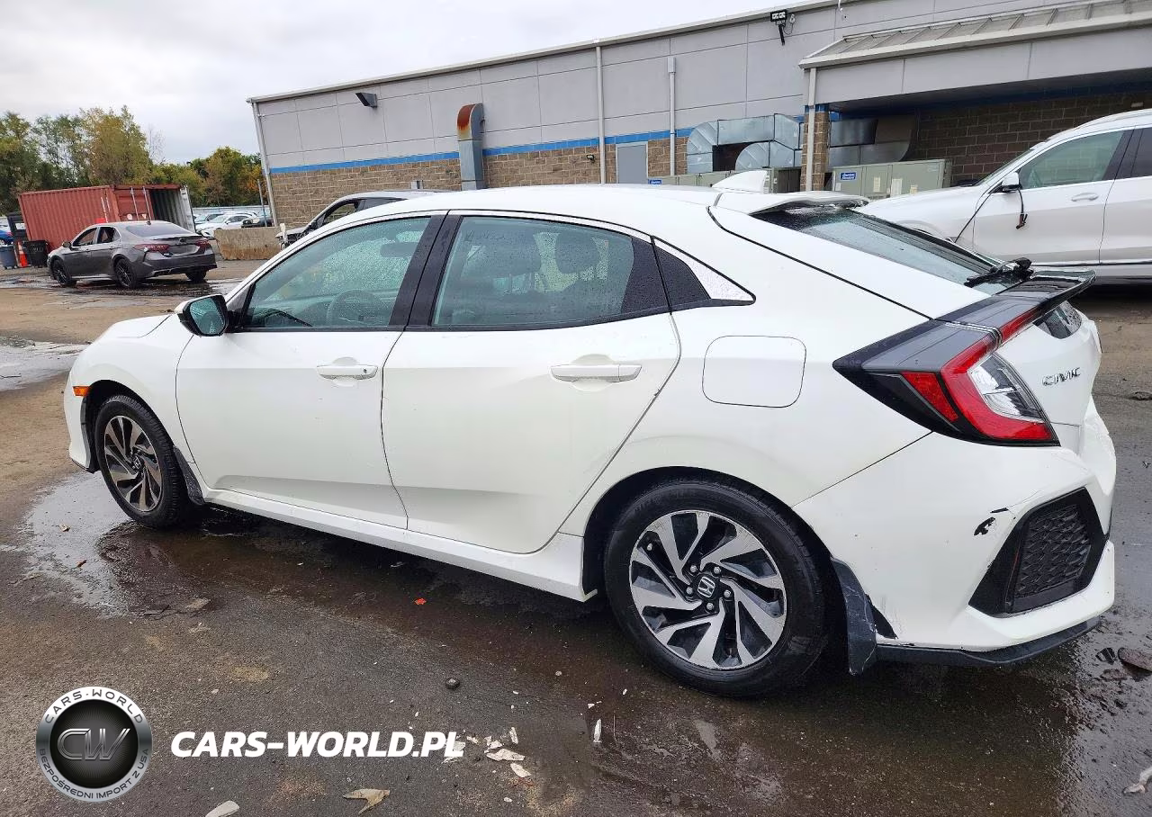 2017 Honda Civic Lx VIN:SHHFK7H27HU418084 - 2