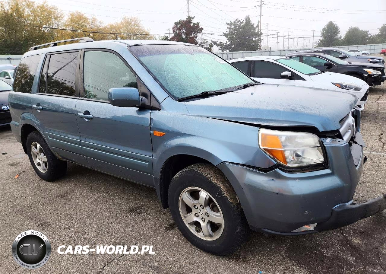 2007 Honda Pilot Exl VIN:2HKYF18597H525157 - 4