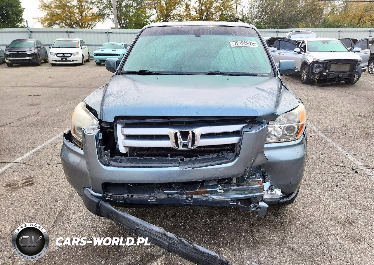 2007 Honda Pilot Exl VIN:2HKYF18597H525157 - 5