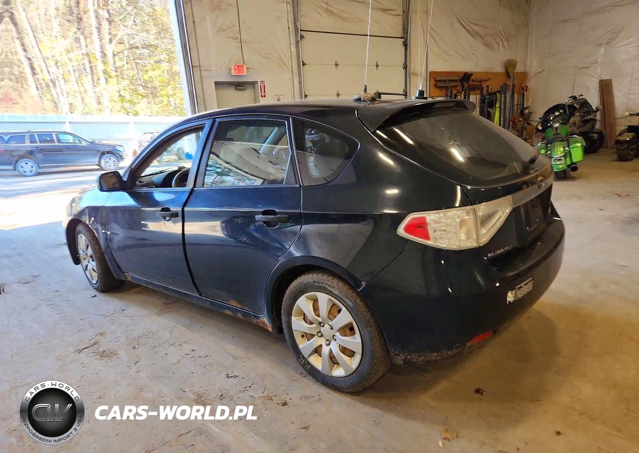 2008 Subaru Impreza 2.5I VIN:JF1GH61628G808310 - 2