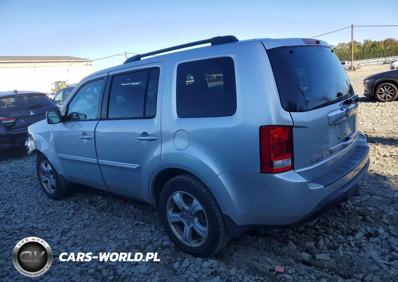 2012 Honda Pilot Exl VIN:5FNYF4H68CB065167 - 2