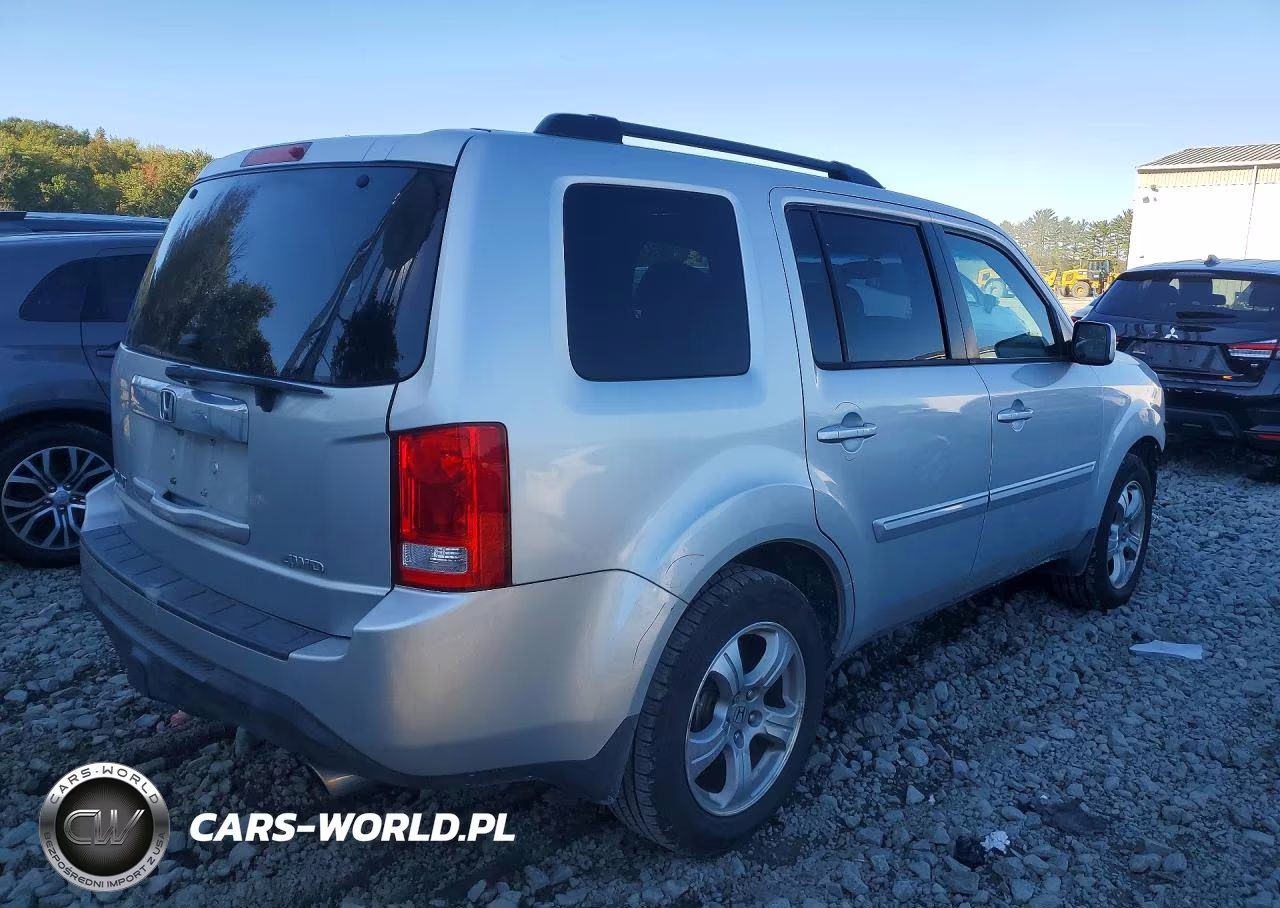 2012 Honda Pilot Exl VIN:5FNYF4H68CB065167 - 3