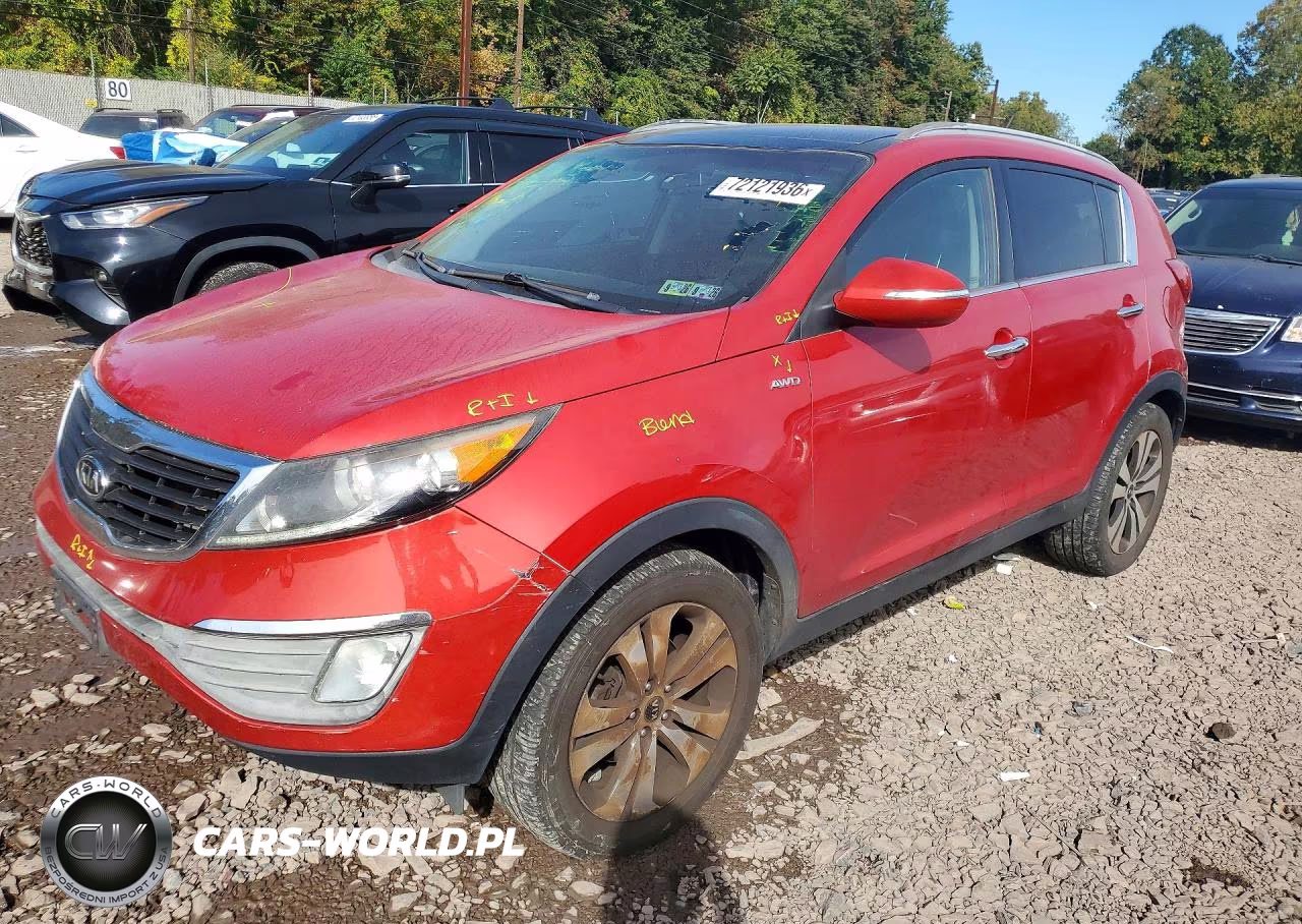 2011 Kia Sportage VIN:KNDPCCA27B7164055 - 1