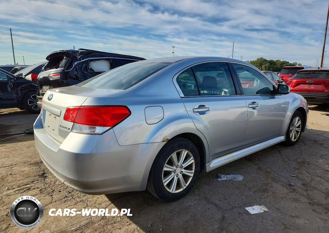 2012 Subaru Legacy 2.5I Premium VIN:4S3BMCC62C3011986 - 3