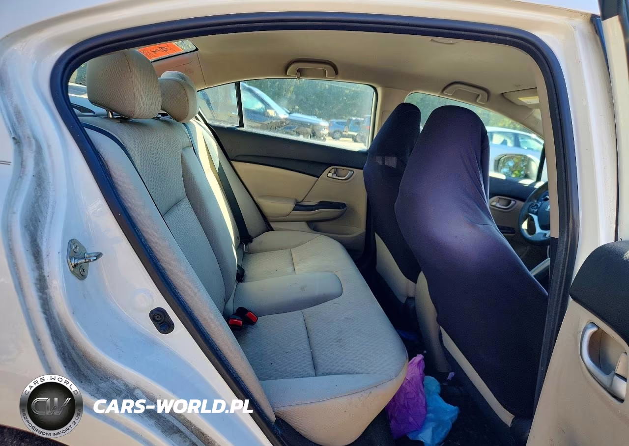 2015 Honda Civic Lx VIN:19XFB2F50FE065823 - 10