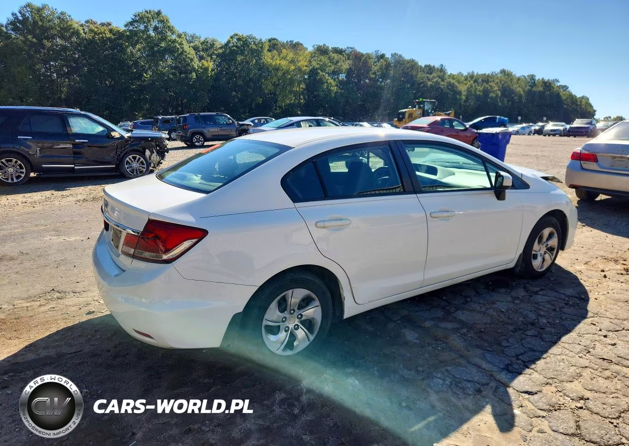 2015 Honda Civic Lx VIN:19XFB2F50FE065823 - 3