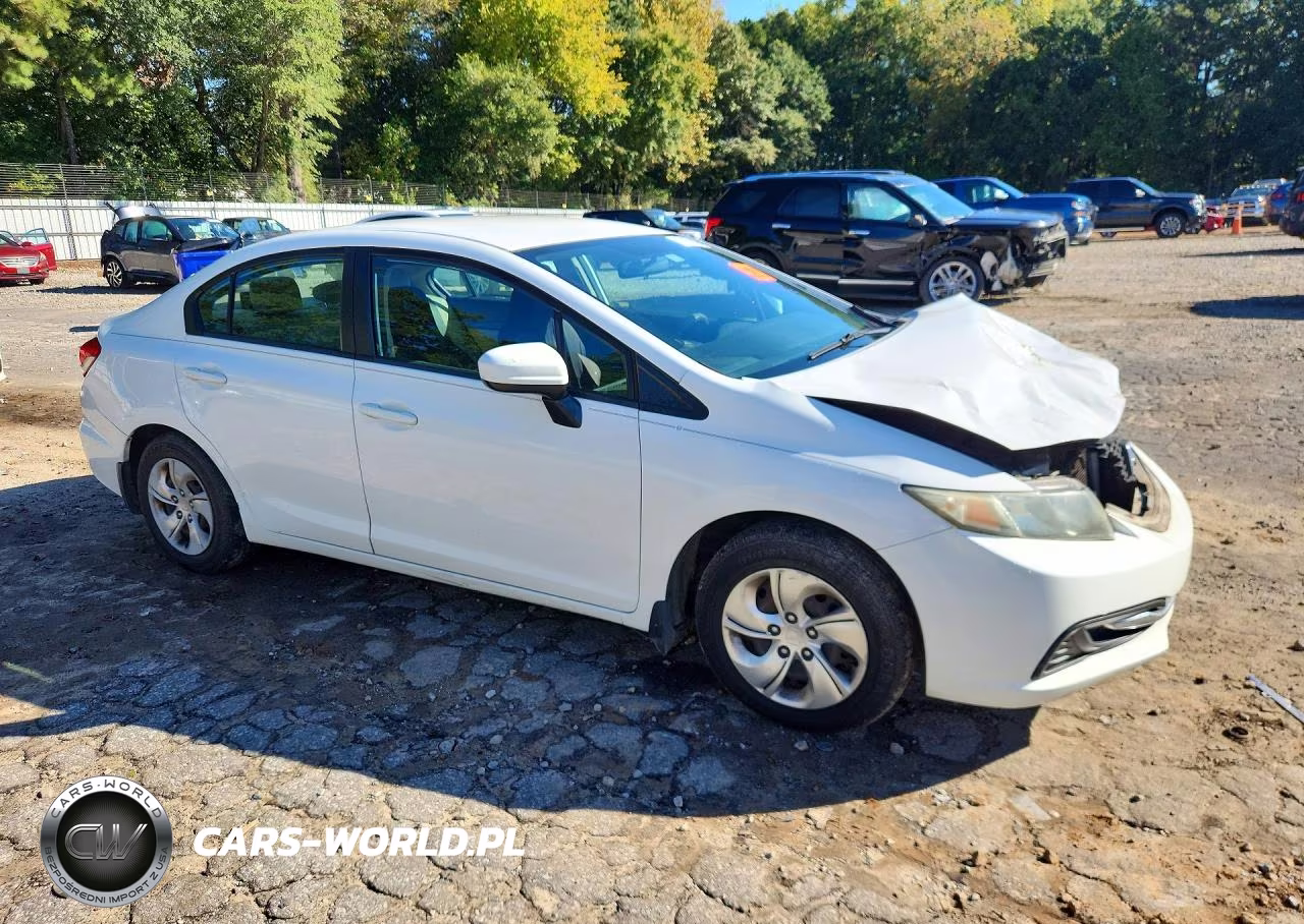 2015 Honda Civic Lx VIN:19XFB2F50FE065823 - 4