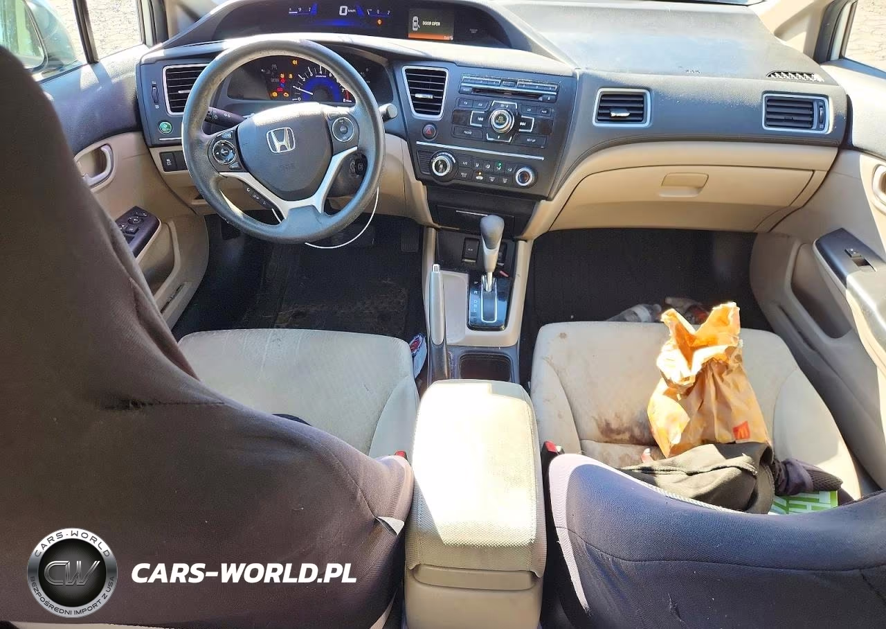 2015 Honda Civic Lx VIN:19XFB2F50FE065823 - 8