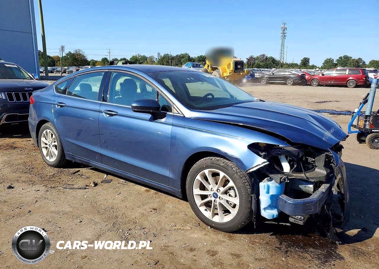 2019 Ford Fusion Se VIN:3FA6P0HD2KR267582 - 4