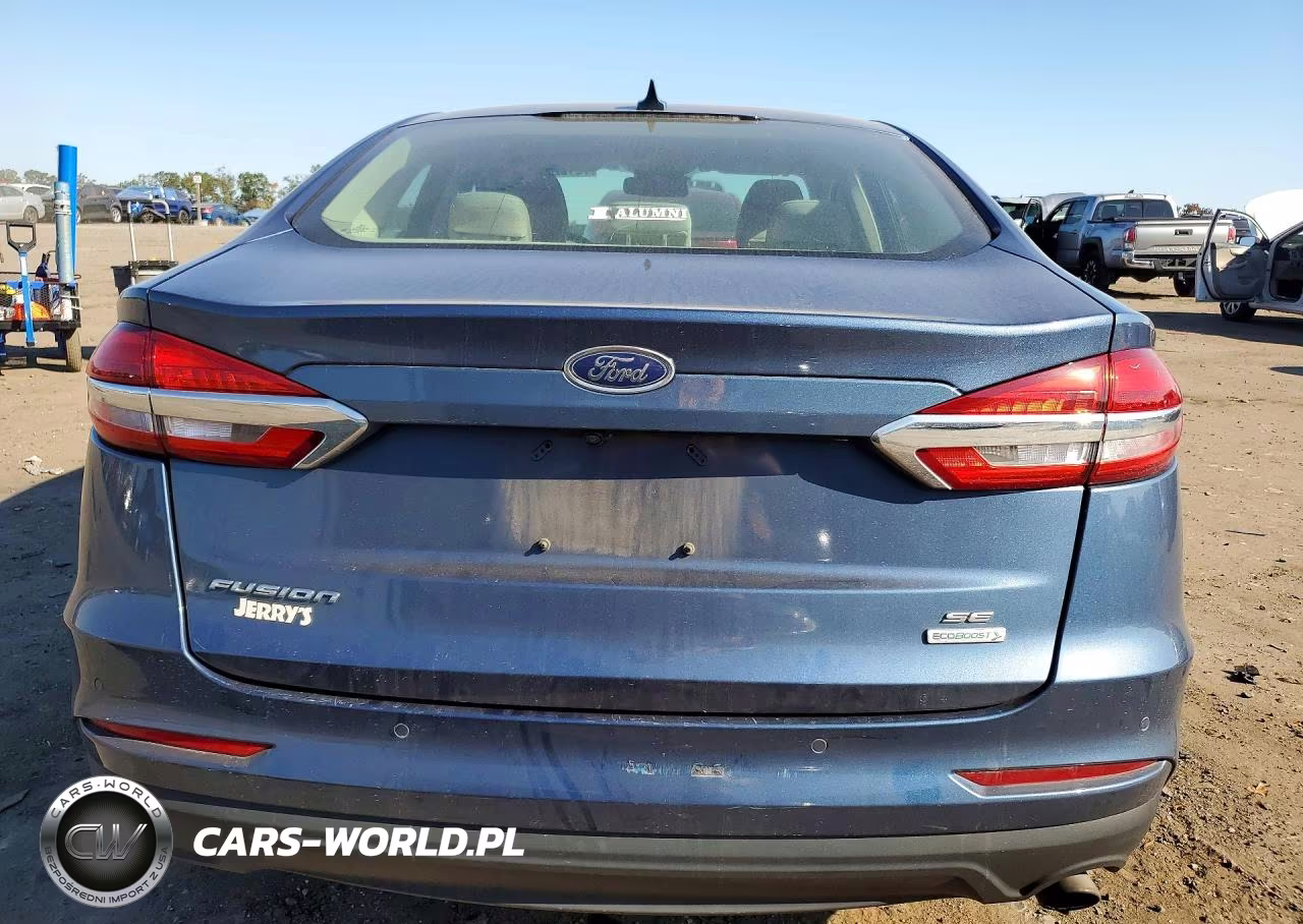 2019 Ford Fusion Se VIN:3FA6P0HD2KR267582 - 6